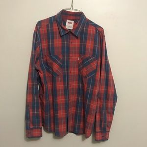 Levi’s western button down shirt